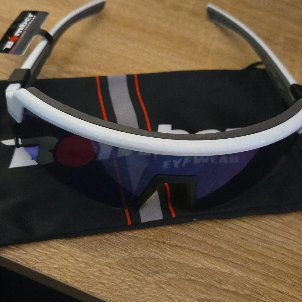 Bomber Blue Polarized Sunglasses NWT